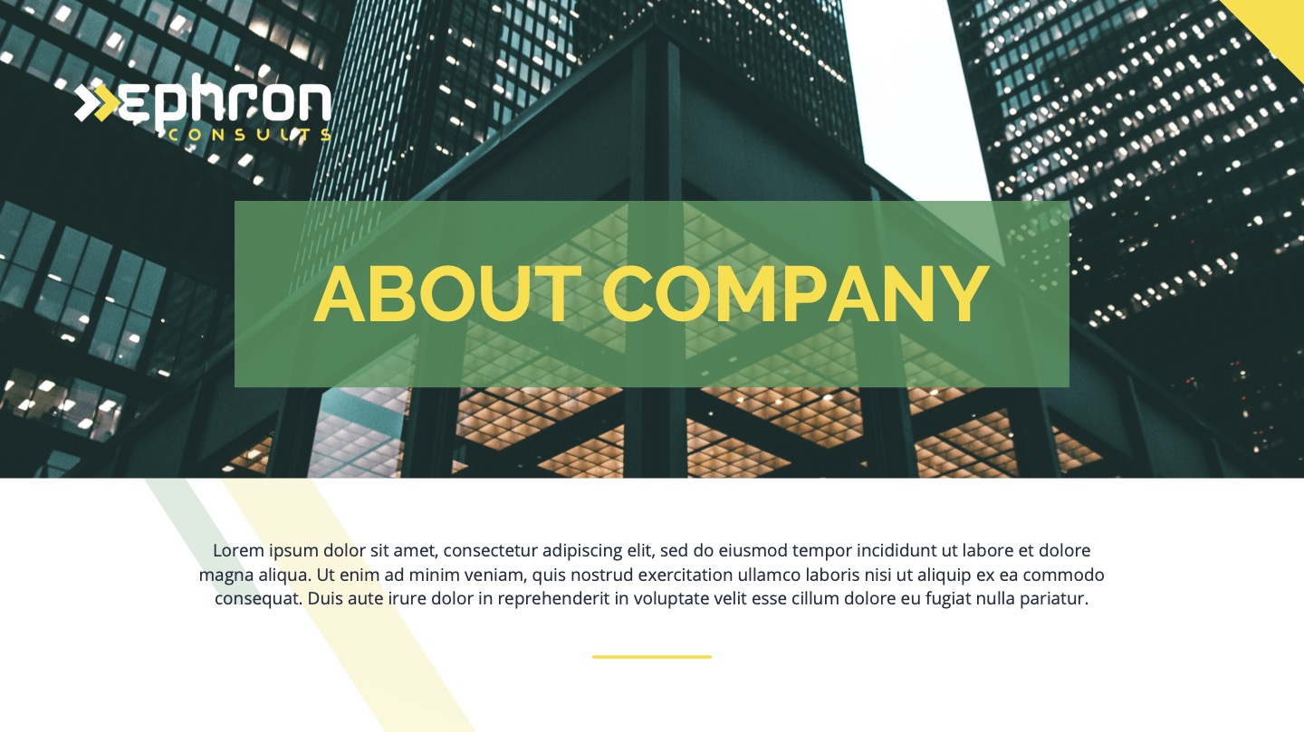 Ephron Consults - Presentation Slides 1